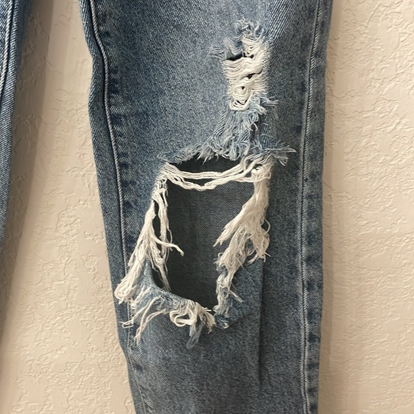 Women's Pacsun High Rise Straight Denim Jeans, Size 25 - Picture 4 of 16